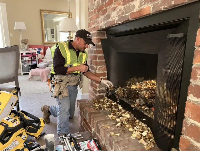 Safe screening installation by Barberton Chimney Sweep in Barberton, OH