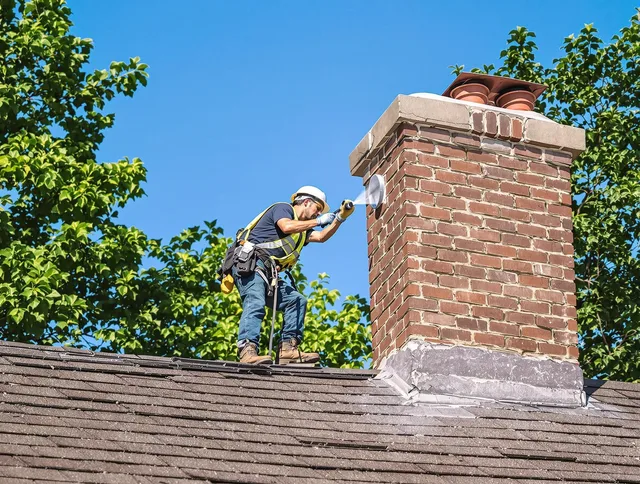 Barberton Chimney Sweep performing an inspection with advanced tools in Barberton, OH