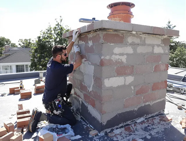 Advanced chimney repair process by Barberton Chimney Sweep in Barberton, OH